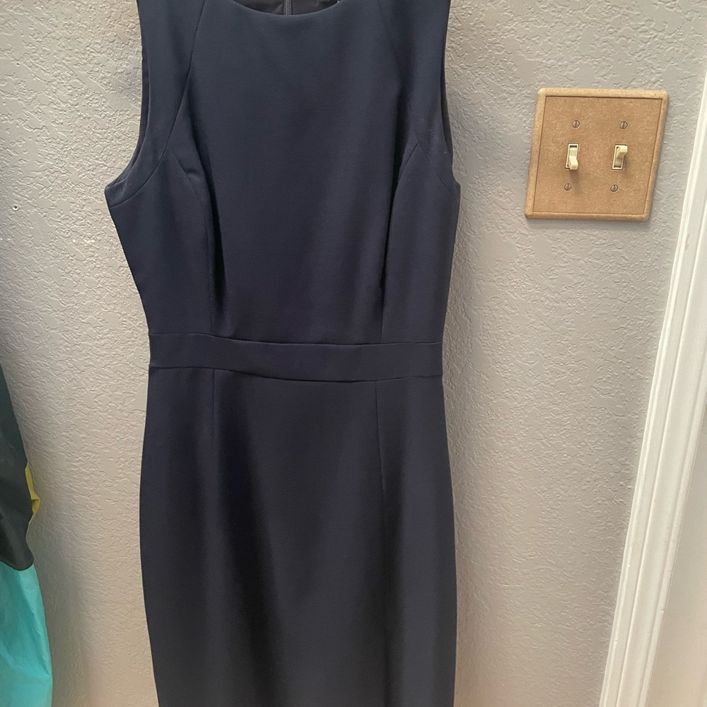 J. Crew Navy Blue Dress
